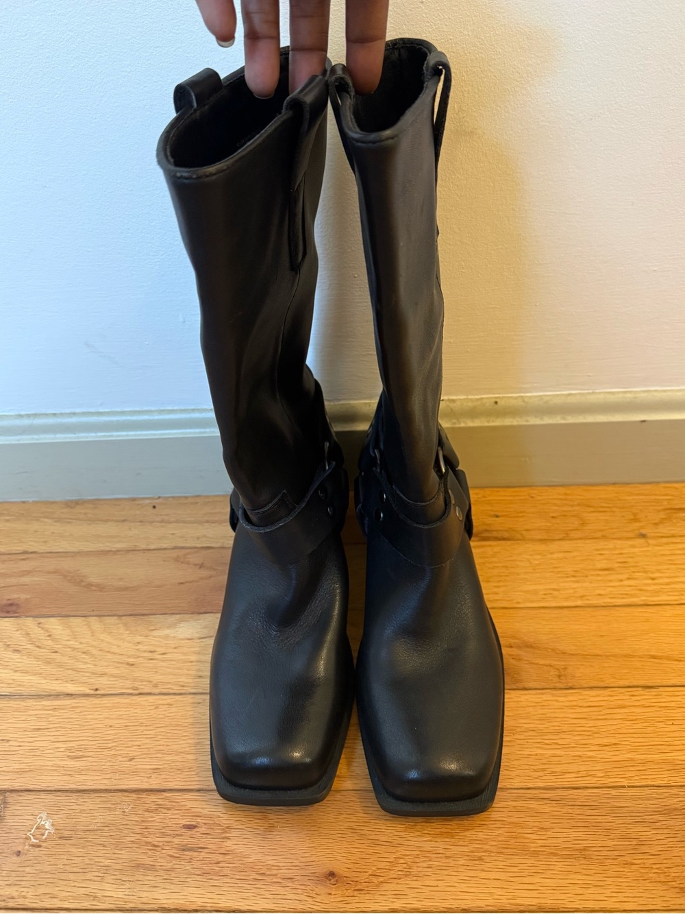 Steve Madden harness Moto boots